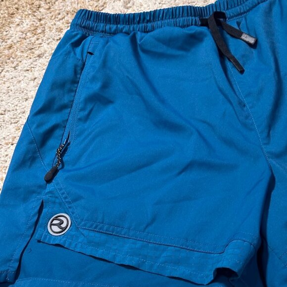 Reel Life Women's Large - Comfy Lined Summer Shorts Blue *Deep Pockets - Picture 1 of 12